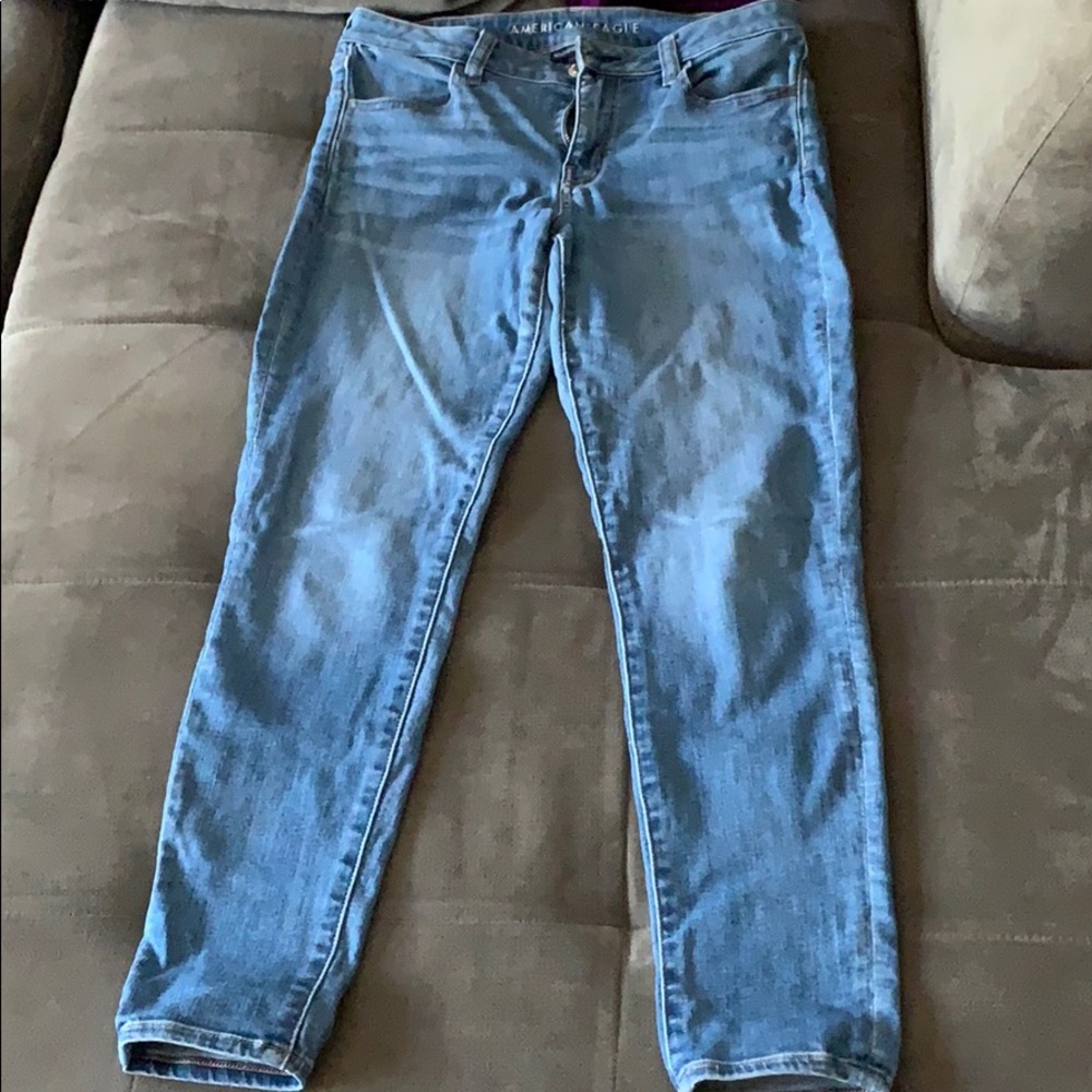 Denim Jegging Jeans Short